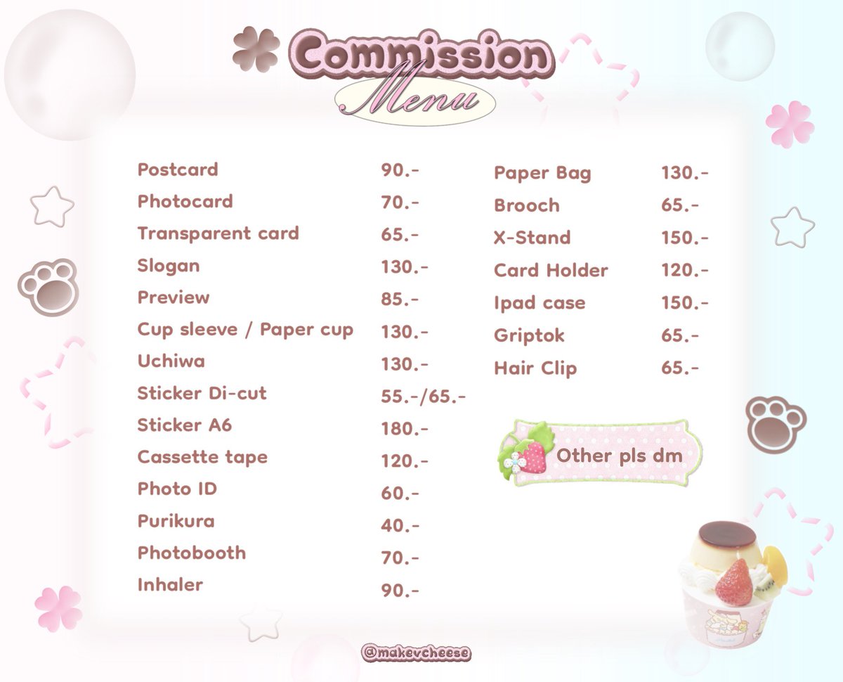 คิวว่าง🌸˚ makevcheeseᐡ͈◡̉ᐡ͈ ꒰open🫧꒱ tweet media
