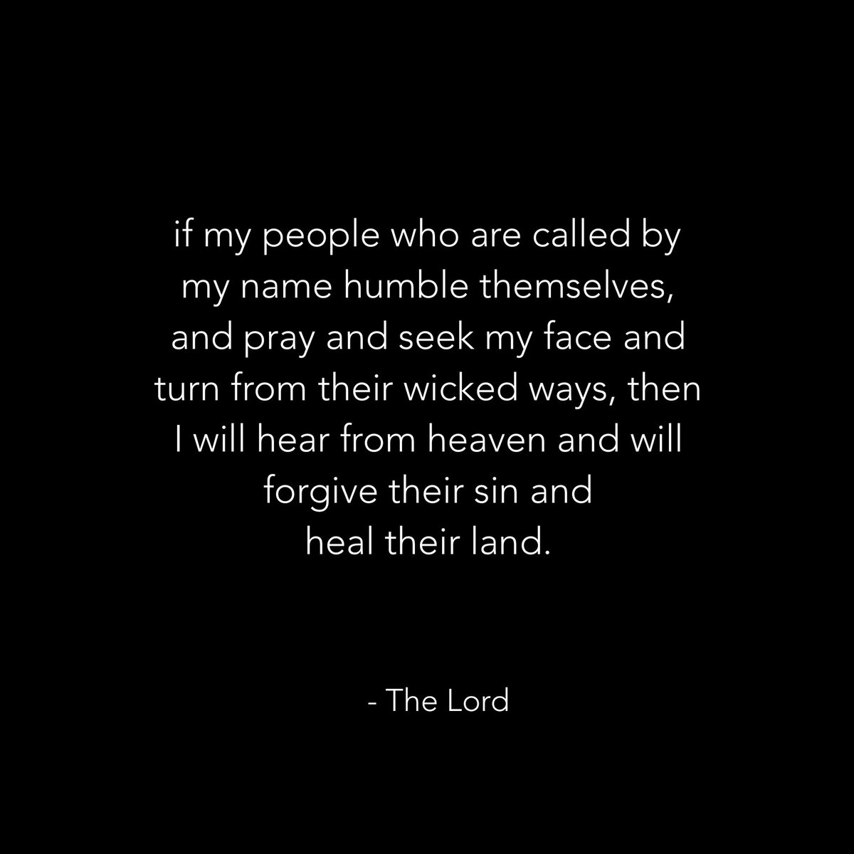 2 Chronicles 7:14 | Weeping….
