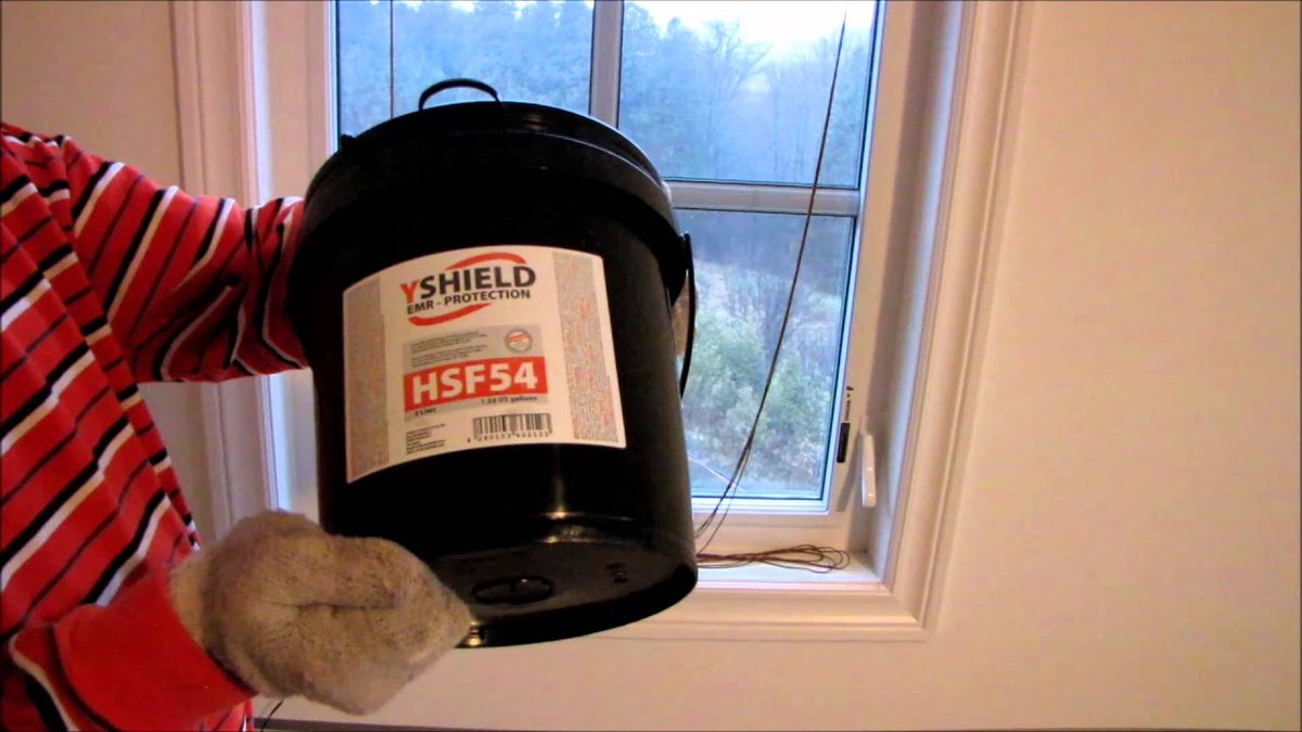Once it's installed in your neighborhood, you won't have a choice to opt out of 5G exposure. Everyone should be using EMF shielding paint to block hotspots. It isn't cheap but its very effective at attenuating EMF and 5G. Highly recommend this product: amazon.com/Shielding-Solu… #ad