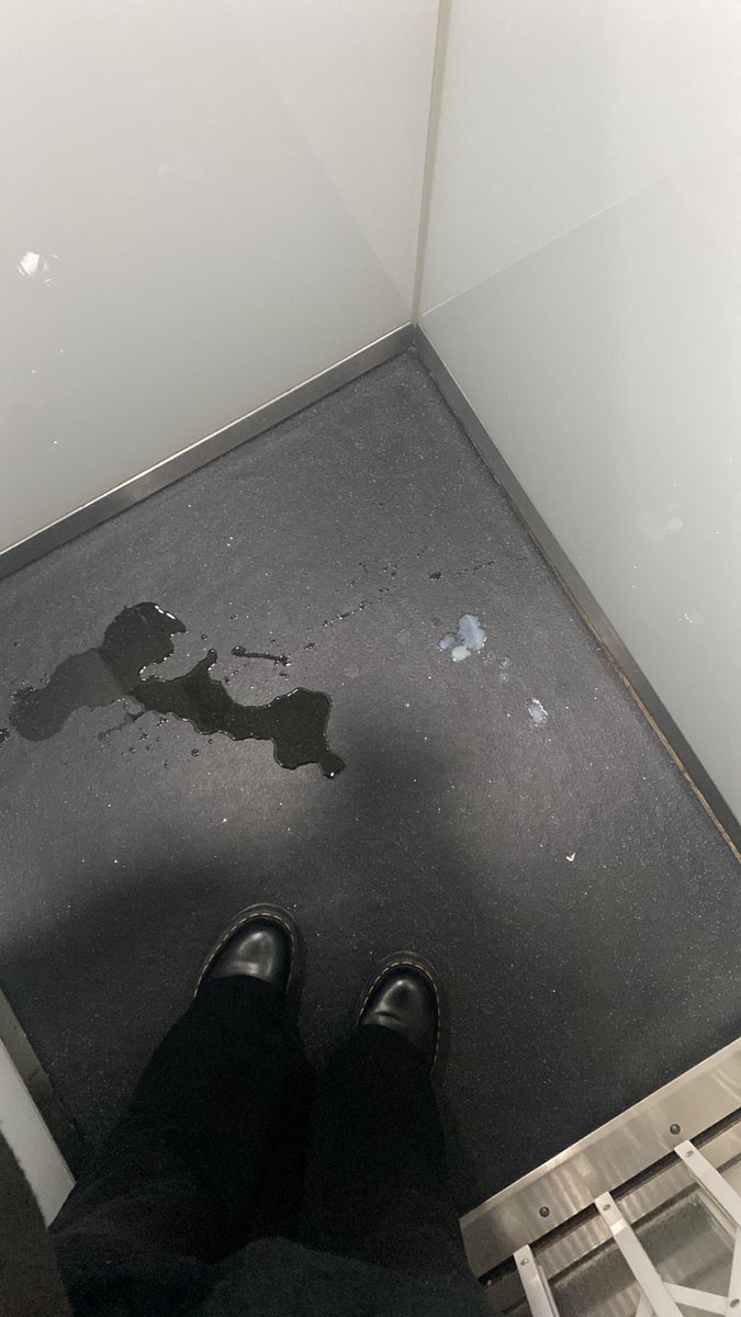 linadotwiter's tweet photo. Quem se mijou e esporrou no elevador do meu prédio??? https://t.co/VRRJlAjVs5