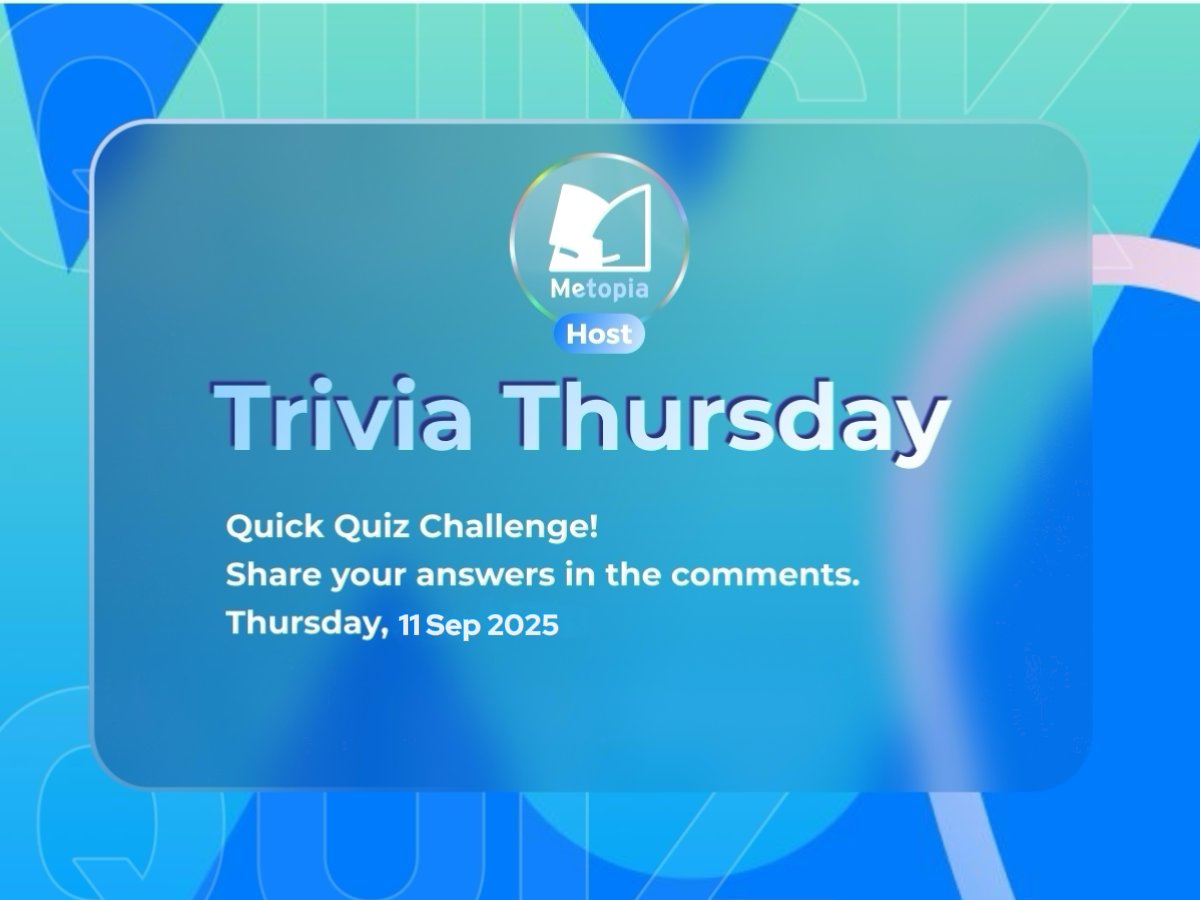 We're back for #TriviaThursday Week 9! 

This week’s quiz is about <a href="/megapot_io/">Megapot</a> by @patrick_lung - the onchain jackpot with massive daily prizes! 🎰

How to enter:
1⃣ Follow <a href="/Metopia_xyz/">Metopia</a>
2⃣ Like, RT &amp; comment your answers
🏆 3 USDC + 30 Metopia XP (shared by 3 winners)

Q1: How