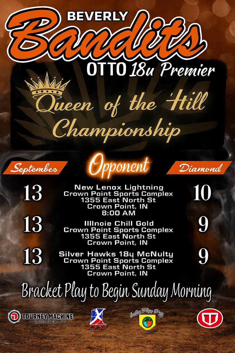 Getting the fall season going this weekend.