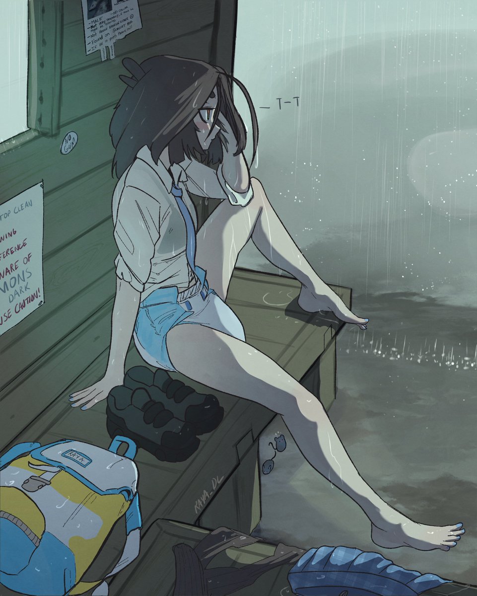 Im trying to do an art a day now that im off vacation, somethin under a couple hours each time. There's context for the prompts but i only post that stuff on bsky these days