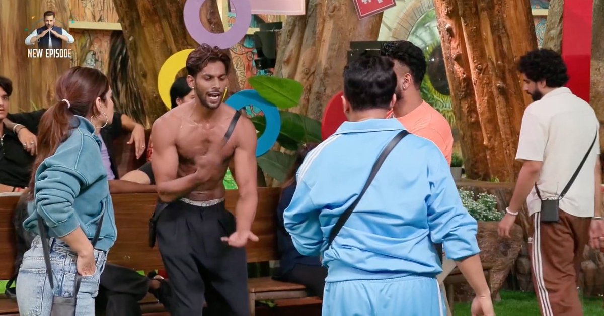 Awez is such a clown, he first passed comments on baseer and his relationship with natalia and other things and when baseer did the same, he started crying about it😭 
ATP BASEER IS RUNNING THIS SHOW 
#baseerali #biggboss19