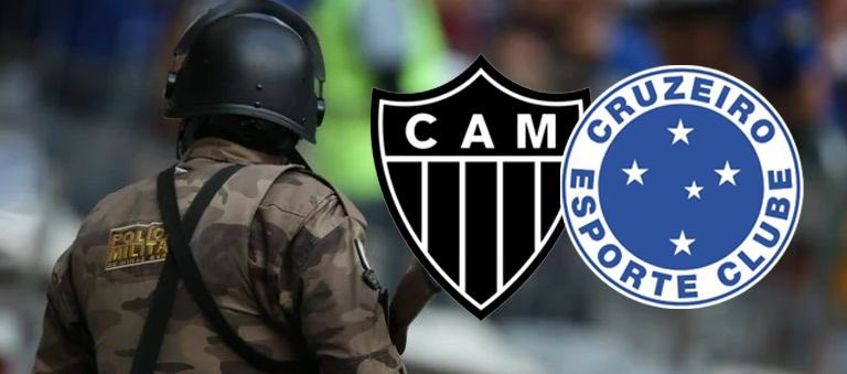 Hoje tem clássico, Cruzeiro x Atlético, e aqui em Minas quem joga é a segurança também. Polícia Militar intensificou a operação desde cedo, reforçando o entorno do Mineirão e monitorando torcidas pra garantir paz. Futebol é emoção, não confronto.