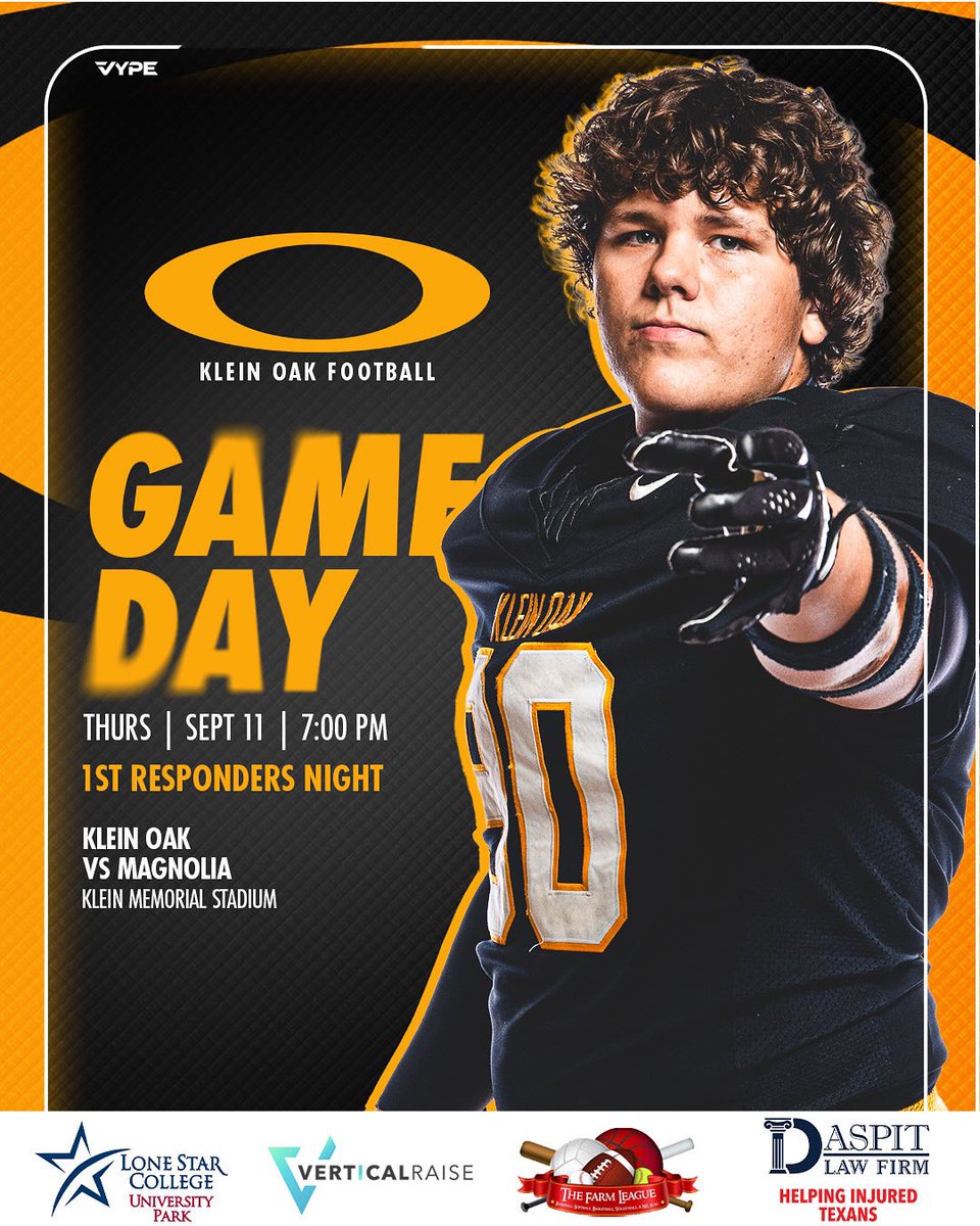 🚨GAME DAY🚨

Come out as we are honoring our 1st responders tonight🇺🇸

#OakEm #thecOde