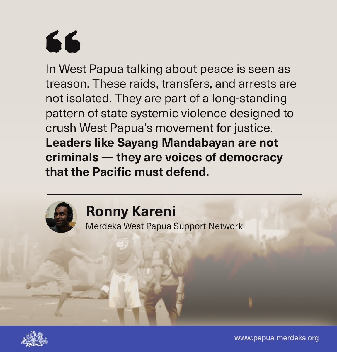 West Papua Support Network tweet media