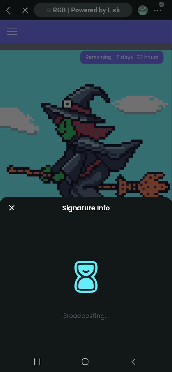 Drew this on the <a href="/rgblisk/">RGB</a> website 🎨 🖌 

#pixelart