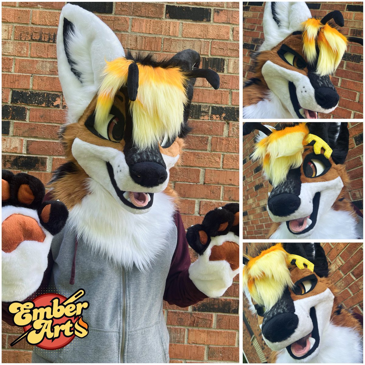 EmberArts_Suits's tweet photo. We are open for 1-2 fursuit slots for December-January turnaround! 

Contact us for quotes! ❤️‍🔥 https://t.co/JxvR7uKVeO
