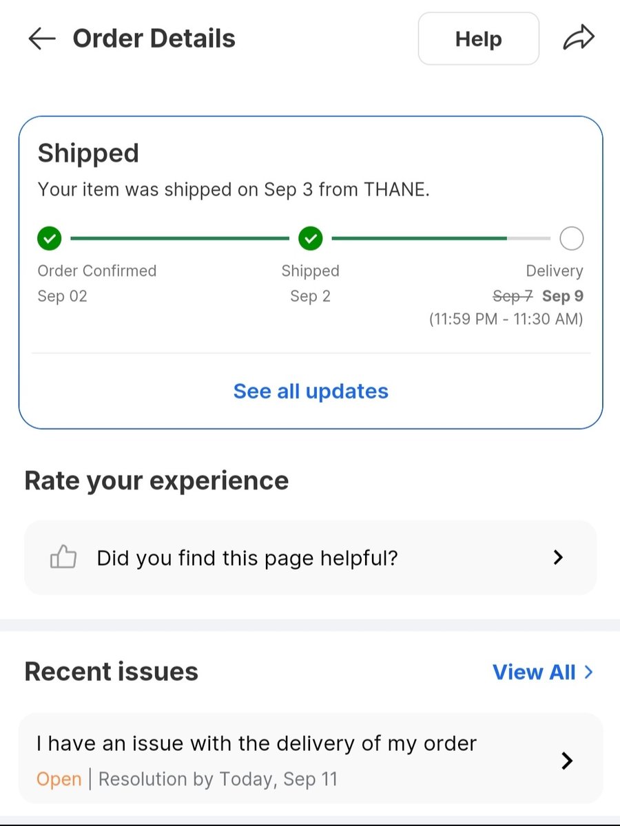 piyushkashyap_'s tweet image. Placed order on 2nd Sept, delivery date 7th Sept, today 4 days late still no delivery. @Flipkart this is pathetic! Such unprofessional behavior is shameful. Stop making fake promises if you can’t even handle basic delivery. Worst service ever! @flipkartsupport
