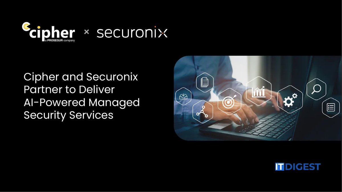ITDigestmag's tweet image. @ciphersec and @Securonix Partner to Deliver AI-Powered Managed Security Services

Read More: itdigest.com/information-co…

#Cipher #CompetitiveDifferentiation #IncidentResponse #ITDigest #news #regulatorycompliance #RevenueStreams #securityservices #Securonix