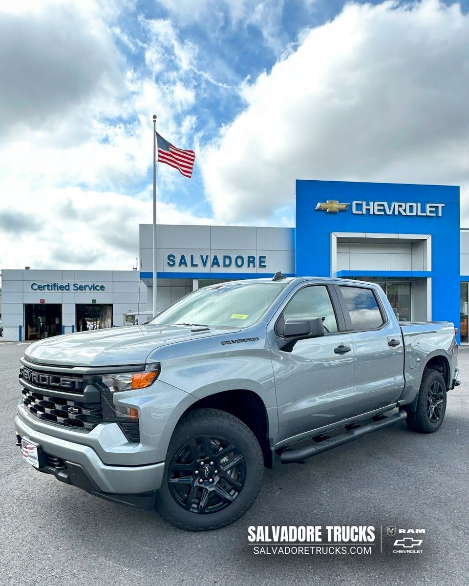 SalvadoreAutoG's tweet image. Ready for whatever — road, work, or trail. The Chevy Silverado 1500’s got you. 💪

#ChevySilverado1500
#SalvadoreTrucks
#TestDriveReady
#ChevyStrong 
#GardnerMA
#CentralMA