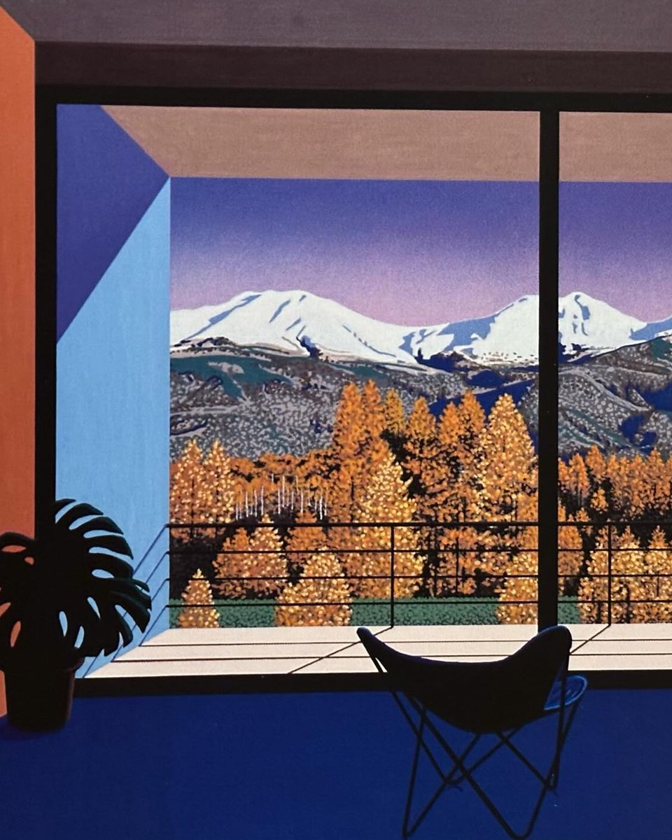 viewsfrance's tweet photo. Les illustrations du Japonais Hiroshi Nagai. https://t.co/GiFFRvPlQg