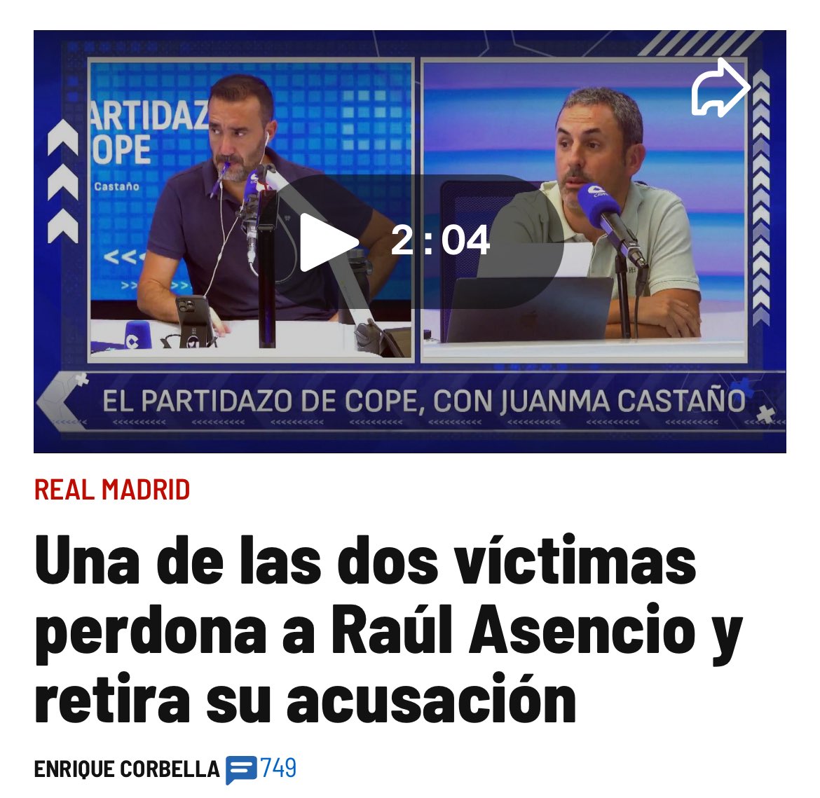 ¿Cuántos euros valdrá dicho “perdón”?