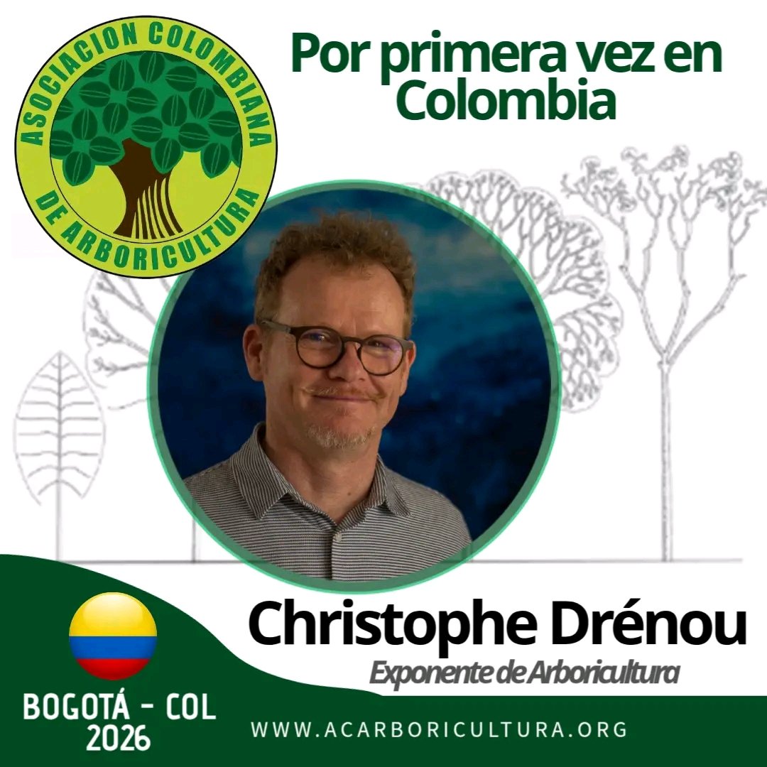 ACA_ARBOR's tweet photo. 🌳 ¡Agéndate!🌳 CUPOS LIMITADOS

Conoce los 2 talleres que vamos a tener con Christophe Drénou 🌳🌳

Taller 1: Arquitectura de Arboles - Método ARCHI 🌳
Taller 2: Poda: del porque al como 🌳

📍 Modalidad presencial – Bogotá D.C.

🔗 ¡ Próximamente abriremos inscripciones! https://t.co/HomM1Fvnf5