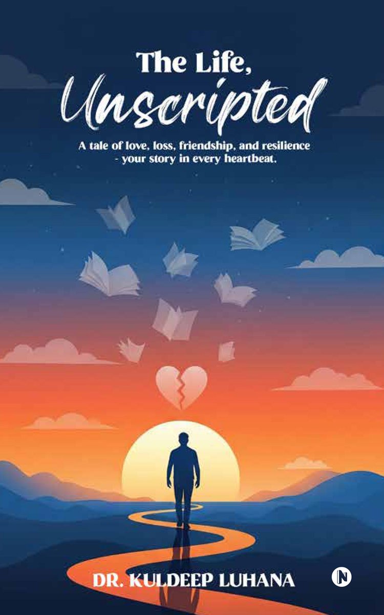 Kuldeep_Luhana's tweet image. ✨ Cover Reveal ✨

Every friendship leaves a mark.
Every journey finds its turn.
Every life is… Unscripted.

Proud to reveal the cover of my debut novel —
📖 The Life, Unscripted 💫

Are you ready to discover your unscripted moments?

#CoverReveal #thelifeunscripted #NewBook