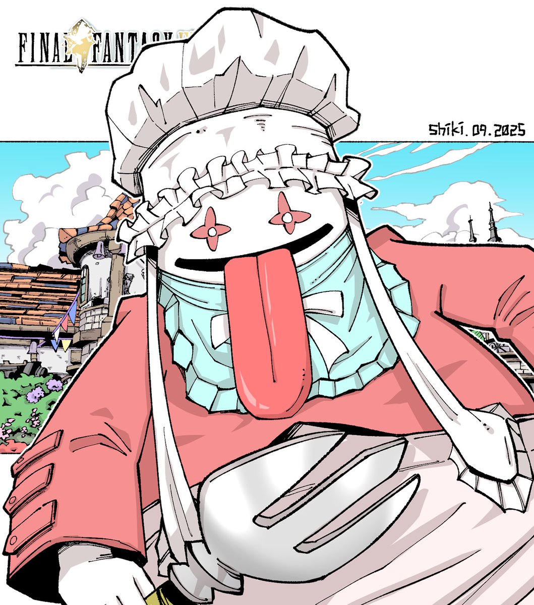 「#FFIX25th #FF9 vol.2」|楽画鬼shikiのイラスト