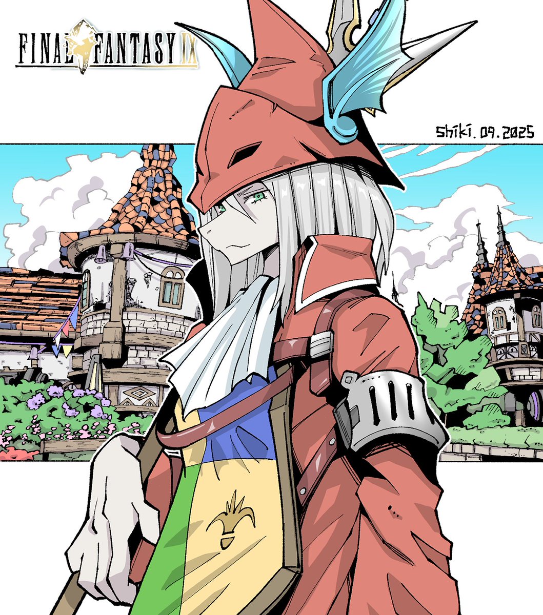 「#FFIX25th #FF9 vol.2」|楽画鬼shikiのイラスト