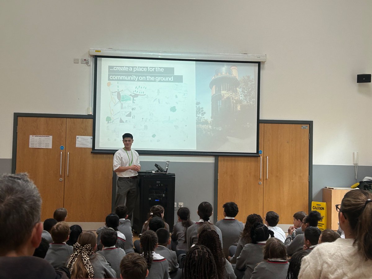 The big reveal of children’s ‘Climate Change All Change’ took place today at Heathfield Academy where children saw elements of their designs be used to change the Park Hill Water Tower.
#heathfield #climatechange #futuredesigners