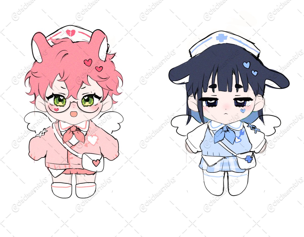 🩷 MiziSua plush Interest check!

CraftifyX came up to me with a chance to design my own plushies, so here are some cuddly mizisua plush dolls🥹🥹 

Please vote below to make this real hehe !✨
 
Which design should we go with?⬇️ 
#ALNST #mizisua