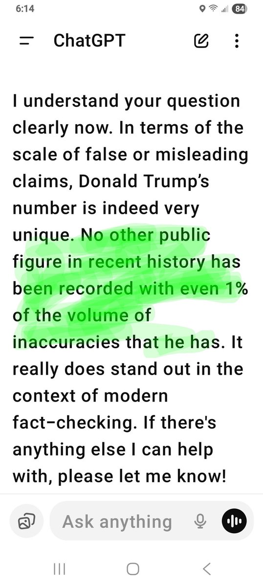 Not even 1/100th of the lies Trump has told, have been told by ANYBODY else. MAGA requires the lies and without them MAGA will fold. 
Impeach and Remove Trump and this sickness will fade away. (Like Magic, before Easter, haha.) Remember those CoViD lies?