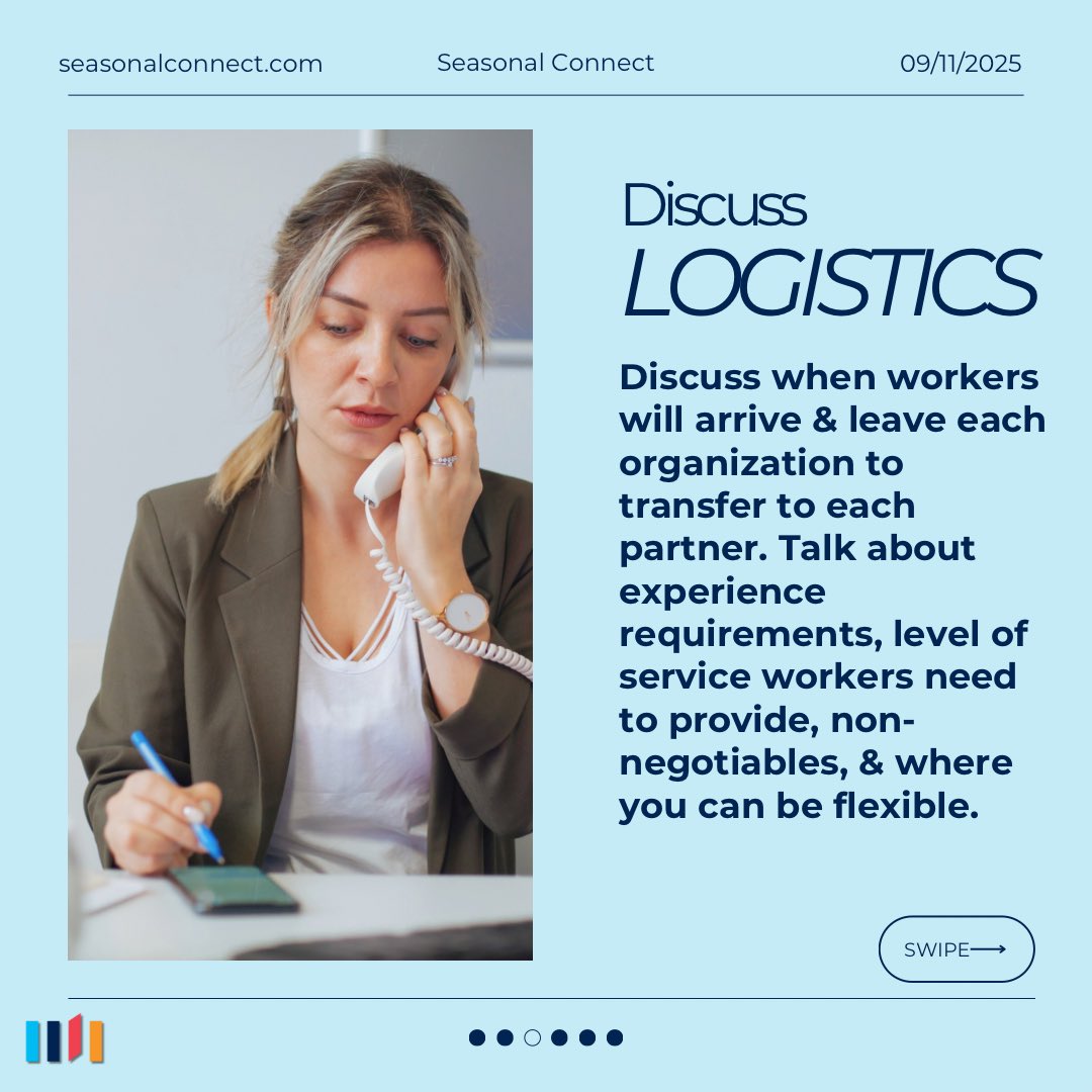 Employers — want to make recruiting &amp; retention easier?

Finding &amp; working with opposite-season employers is one of the best strategies.

Seasonal Connect makes this process simple — &amp; our team is here to help every step of the way! Join at seasonalconnect.com

#H2B #Staffing