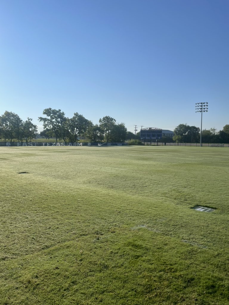 Always great to be back in Texas! Been a few years since I’ve been on this field.