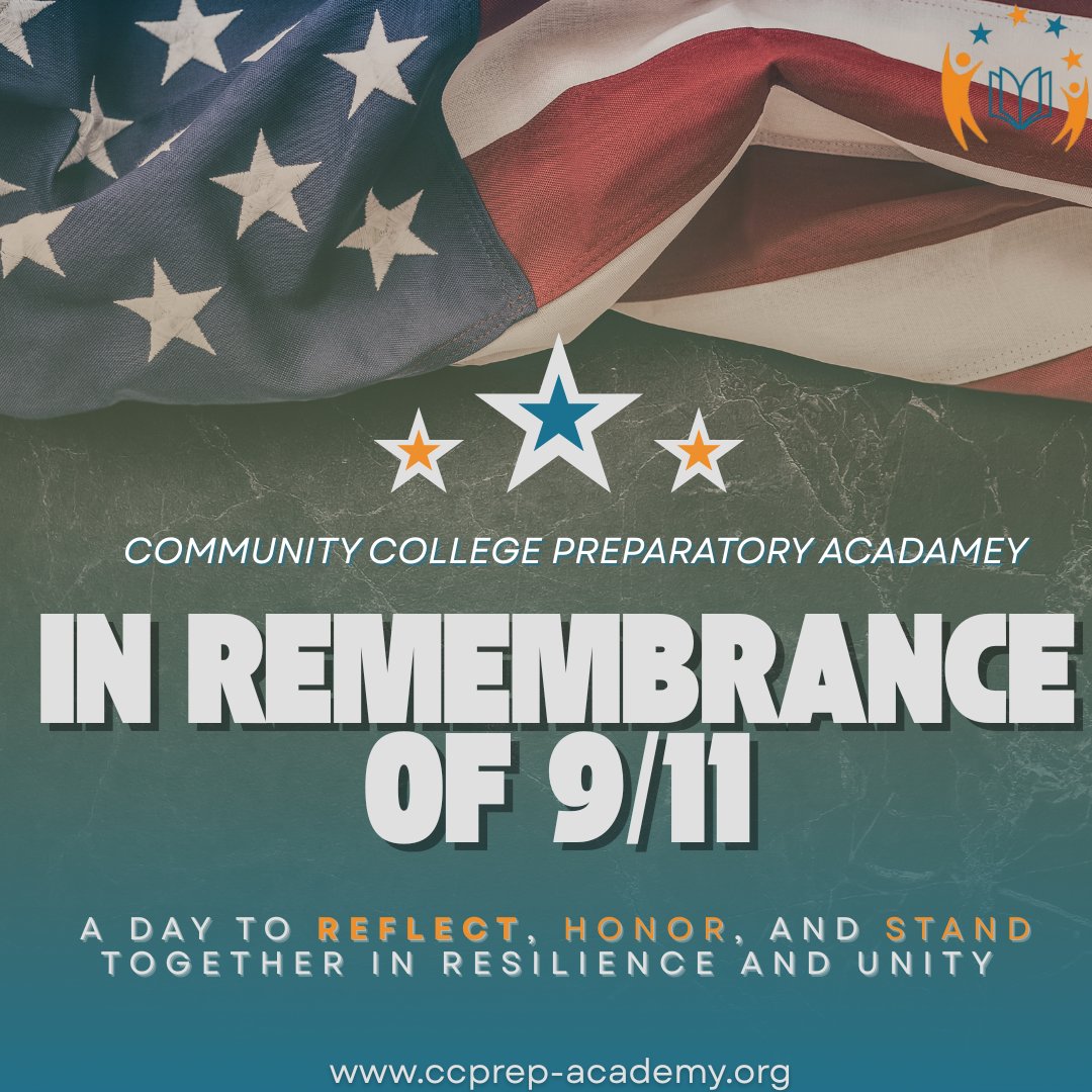 🕊️In remembrance of 9/11 — a day of reflection, unity, and resilience.

At CC Prep, we reflect on the power of resilience, unity, and hope — values that guide not only our nation, but also our classrooms.

#NeverForget #September11 #CCPrep
