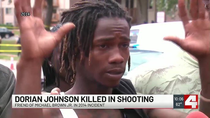 So I’m in the STL area, and recently Dorian Johnson was shot and killed in a domestic incident. No other details came out and shooter was male. Dorian Johnson was with Mike Brown in #Ferguson when he was killed and told the media Mike Brown was complying when shot.  🧵 1/