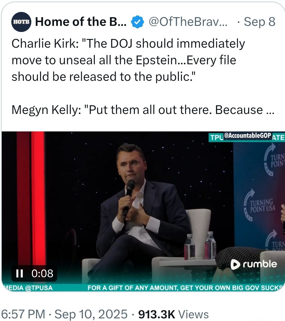 Ab Gamble π¨π¦ (@abgamble1) on Twitter photo <a href="/politicsusa46/">ππ―π²π±π₯ πππ±π±π’π―π°</a> This was Charlie Kirk two days ago, this was a professional hit with a clean getaway. We should all be very worried.. <a href="/politicsusa46/">ππ―π²π±π₯ πππ±π±π’π―π°</a> This was Charlie Kirk two days ago, this was a professional hit with a clean getaway. We should all be very worried..