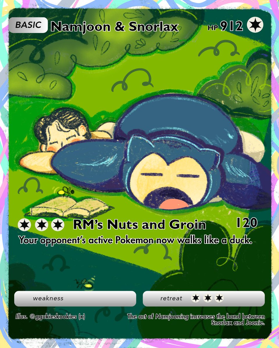 — happy (early) birthday to my favorite pokemon trainer, 김남준 🤓🌟 #btsfanart