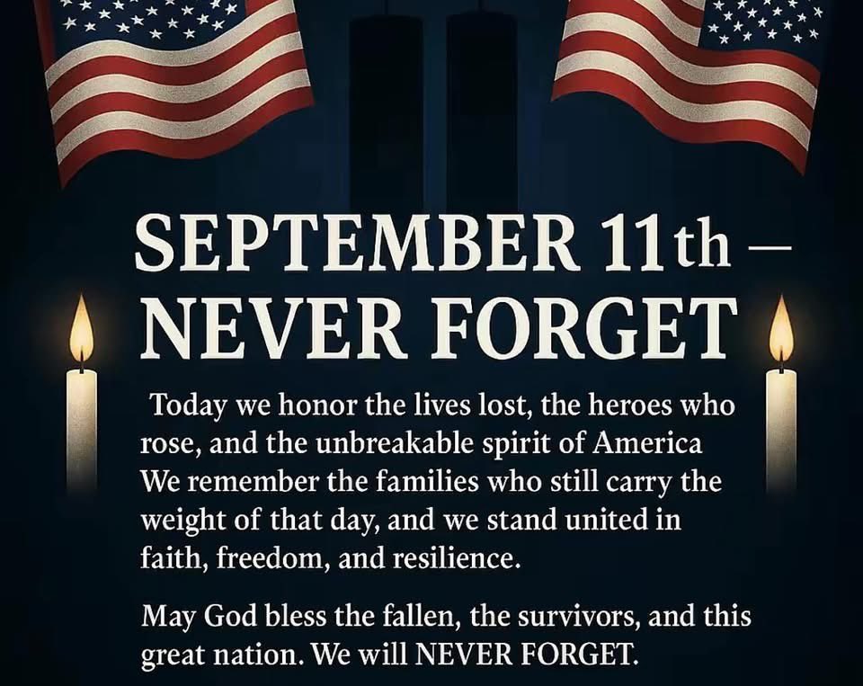 Never Forget.

#9112001 #911 #WithGod #neverforget