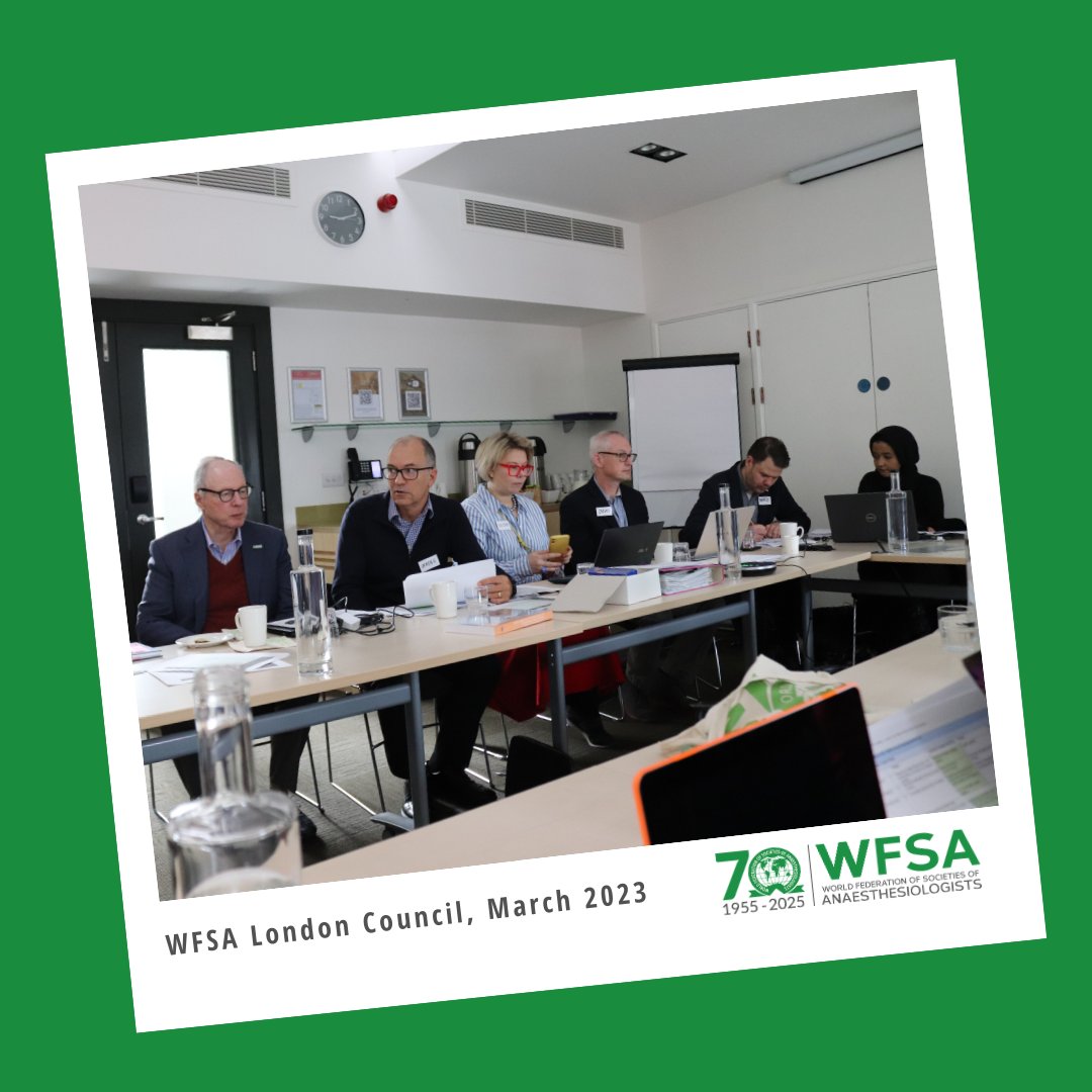 wfsaorg's tweet photo. Sharing a few more memories as we mark 70 years of WFSA 💙✨
Decades of learning, friendship and global collaboration in anaesthesia 🌍
#WFSA70 https://t.co/x6jMhMUJPR