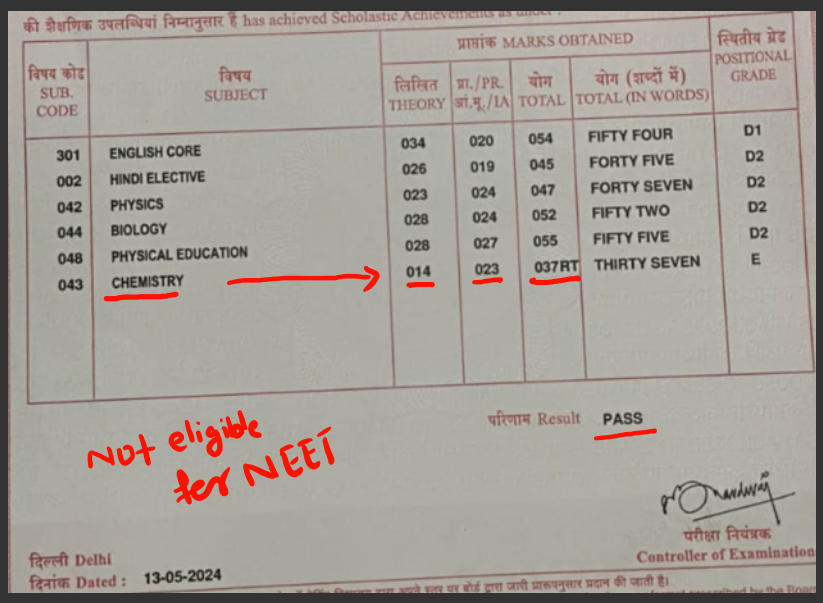 KKSirphysics's tweet photo. Respected Sir, pls. Reopen Additional Subject option Private Form 2026:-
➡️Passed stdnt. 2024/25 Unable to Clear or Add:-
👉RT in main subject (Math/Phy/Chem/Bio) having 6 subjs.
👉Maths additional for Engg.
👉Lang. subj.
Thousands of careers at risk. help🙏 
@cbseindia29 #cbse https://t.co/grtMM1RyTM
