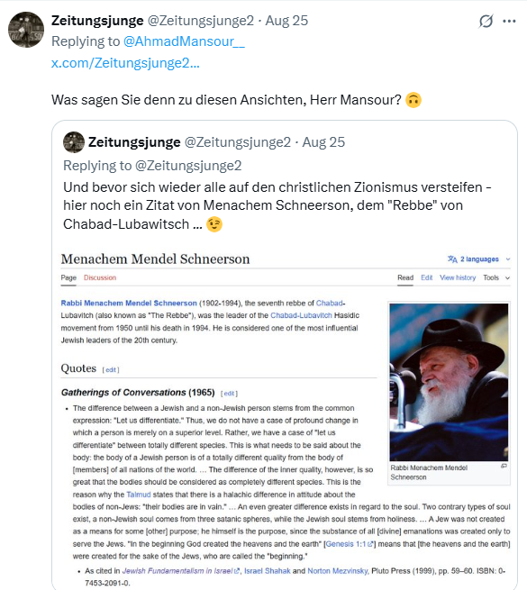 Zeitungsjunge2's tweet photo. the average expert "working against extremism" 🤡 https://t.co/wrPM5irJj7