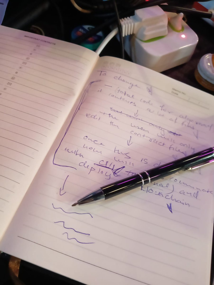 aaya_t_'s tweet photo. The plan?
SCRIBBLED on a digital napkin:
???
#Web3 #AlgoHack #Hackathon
The scope is definitely not creeping at all.
Everything is fine.🫥
Our stack: Next.js, Tailwind, and a whole lot of HOPE.
@riseinweb3 @Algorand @algodevs https://t.co/ymmWALhAnk