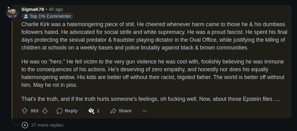 Many among us are irreparably lost. Please examine all of the hate you harbor within and discard it before it's too late.