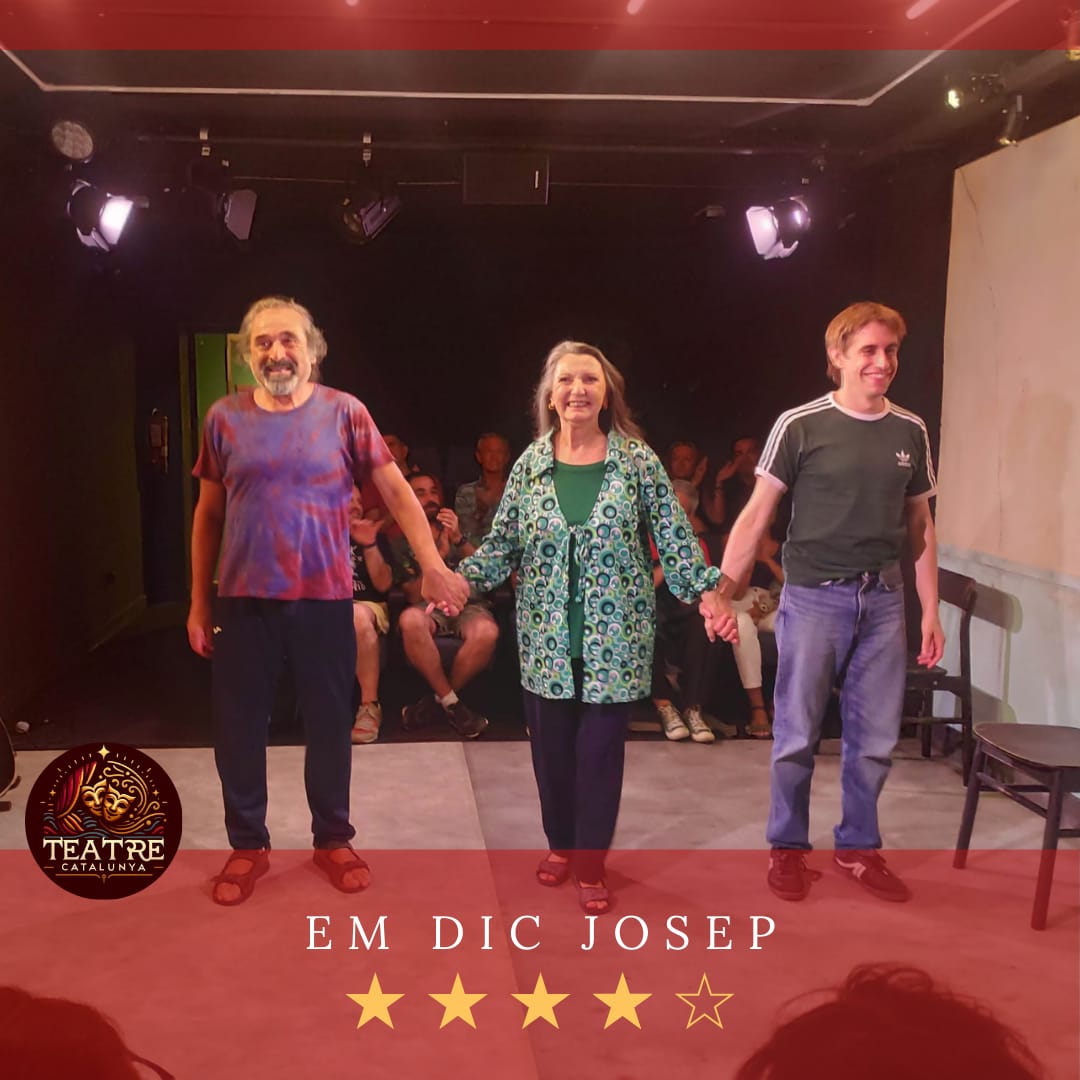 58) Em dic Josep - Sala Flyhard 🔄, Barcelona. <a href="/SalaFlyhard/">Sala Flyhard</a>
Del 4 al 29-9-25. 
Nota: Notable ⭐⭐⭐⭐
teatrecatalunya.com/2025/09/em-dic…