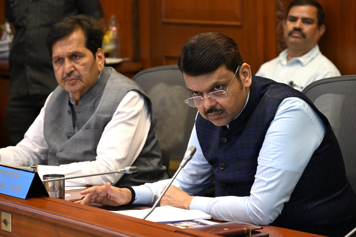 Under the esteemed chairmanship of Hon. Chief Minister Shri. <a href="/Dev_Fadnavis/">Devendra Fadnavis</a>, the general body meeting of the <a href="/MSInSociety/">Maharashtra State Innovation Society</a>  was convened at Sahyadri Guest House, Mumbai, to discuss transformative steps for Maharashtra’s innovation ecosystem. 

The meeting, attended by key