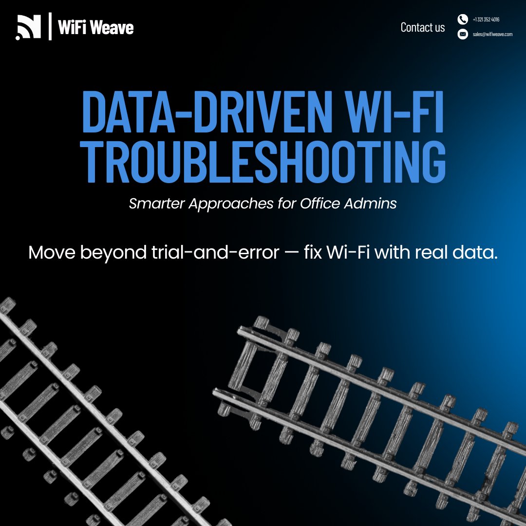 topwifiexpert's tweet image. Trial-and-error WiFi fixes waste time.⚡
Go data-driven:
📡 SNR > RSSI = call quality
🔁 Packet retries = interference
⏳ Airtime use = AP overload
⏱️ Latency/jitter = Zoom/Teams health
Smarter WiFi = stronger business.🚀
#WiFi #NetworkOptimization #TechTips