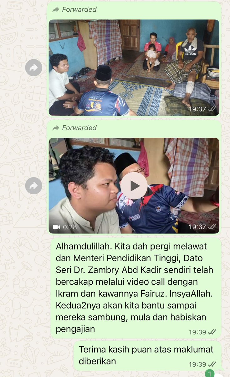Tatkala anak-anak lain sedang giat membuat persediaan untuk masuk ke universiti, ada yang pergi buat pemeriksaan kesihatan, ada yang sedang buka akaun bank dan sebagainya, masih ada lagi anak-anak yang berjaya mendapat tempat tetapi tidak berdaya untuk buat apa-apa. Asbab