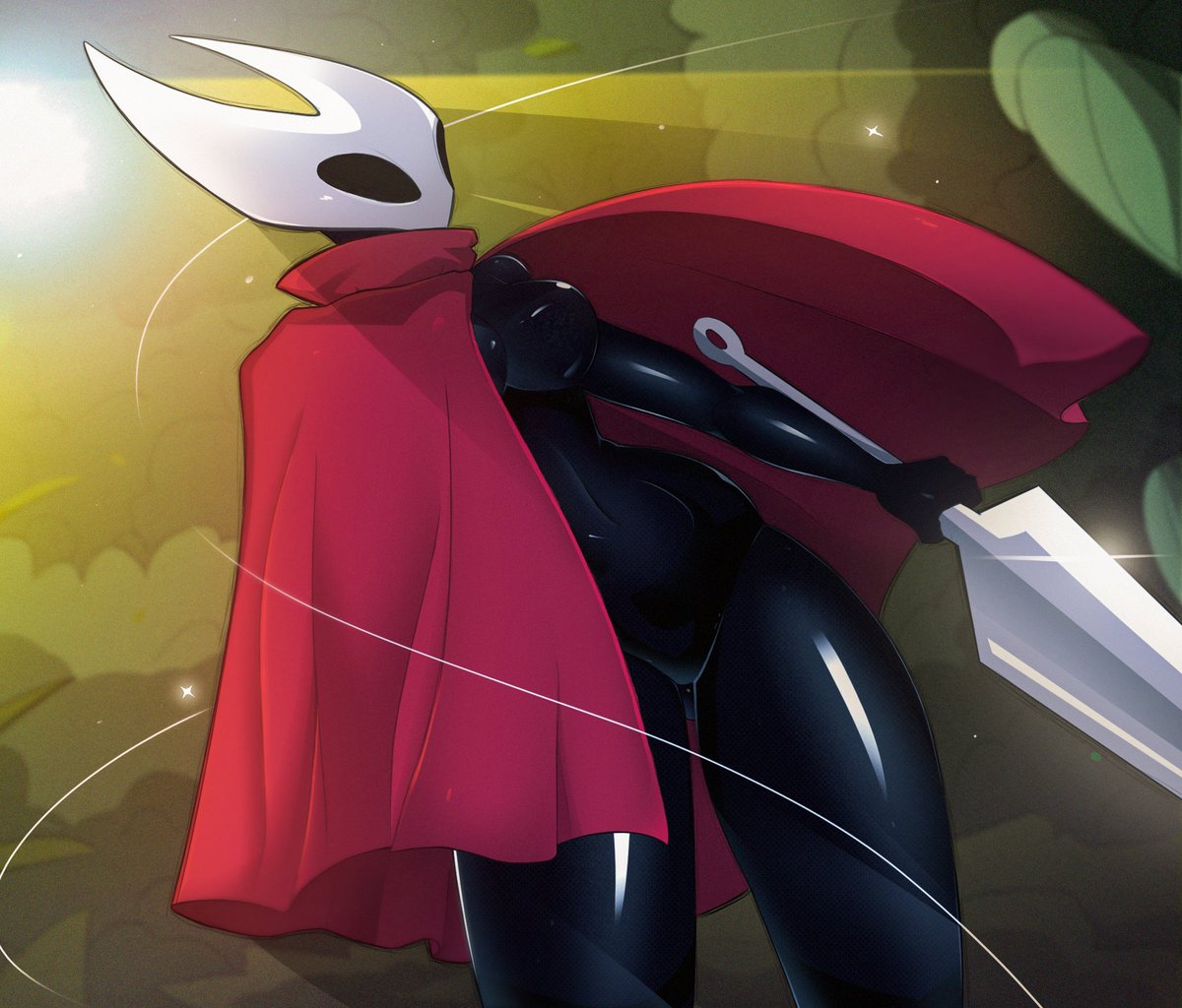 imdrowsy16's tweet image. #hollowkinghtsilksong   #Hornetfanart