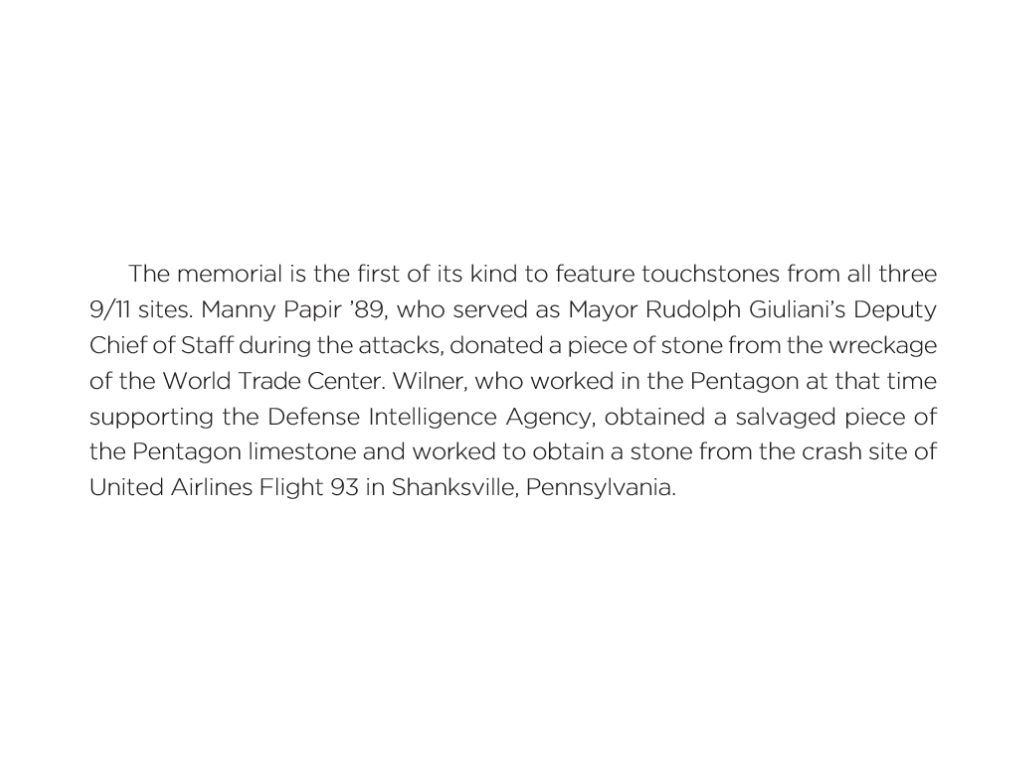 The Rollins community is invited to attend today's 9/11 Remembrance Ceremony at 3:00 p.m. in Knowles Memorial Chapel.
Photo: 9/11 Memorial at #RollinsCollege by Laura J. Cole, September 11, 2011
#NeverForget