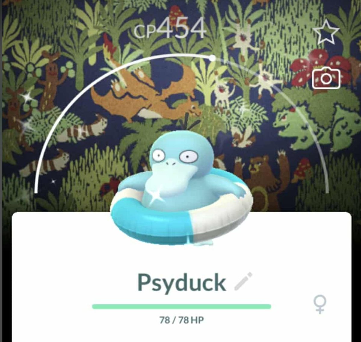 Trick to force a special background on wild Psyduck (found by reddit user u/sherloconan):

▶️ Enter the encounter and feed a Berry. 🍓
🔁 Exit and re-enter the encounter repeatedly until the Berry icon disappears.
✅ When it’s gone, catch the Pokémon

Notes: ⏳ Be fast - Pokémon