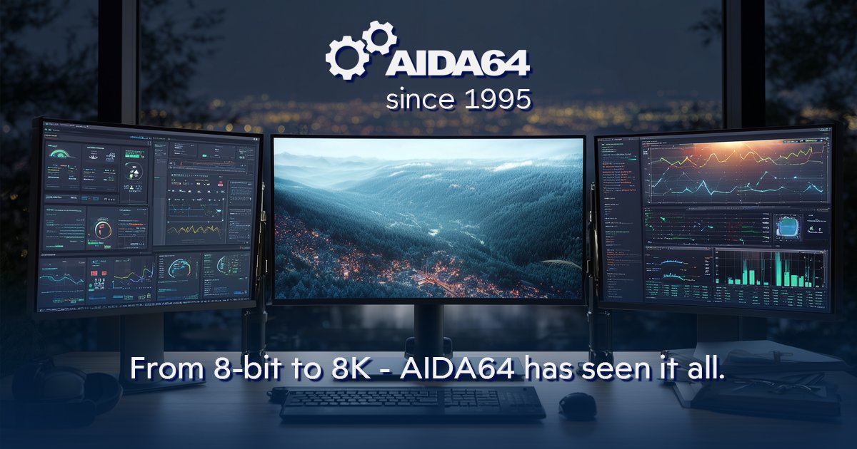 AIDA64 tweet media