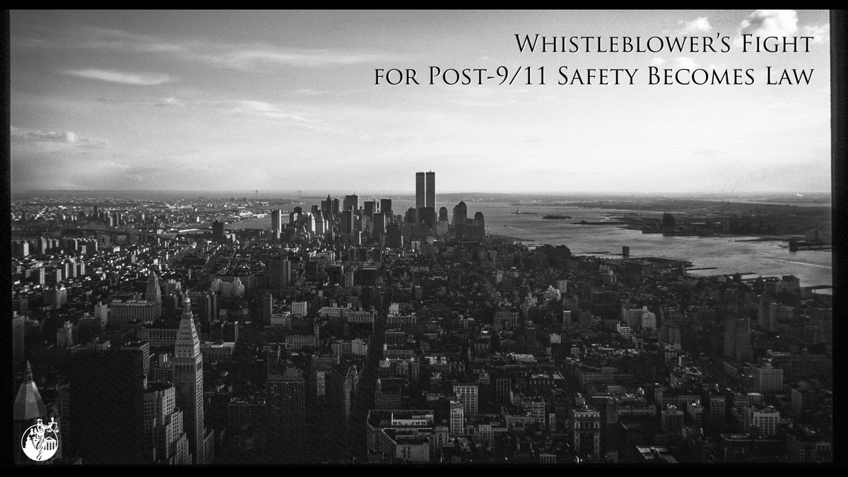 GovAcctProj's tweet photo. ✈️ Our TSA whistleblower Robert MacLean, represented by Legal Director Tom Devine, played a key role in advocating for secondary cockpit barriers on airplanes after the tragic attacks on 9/11, 24 years ago today.
A former TSA air marshal, MacLean blew the whistle in July 2003 on a TSA memo revealing terrorists’ plan to hijack planes by storming open cockpit doors. Despite the risks, TSA had cut air marshals from high-risk flights to “to save money on hotel costs because there was no more money in the budget.”