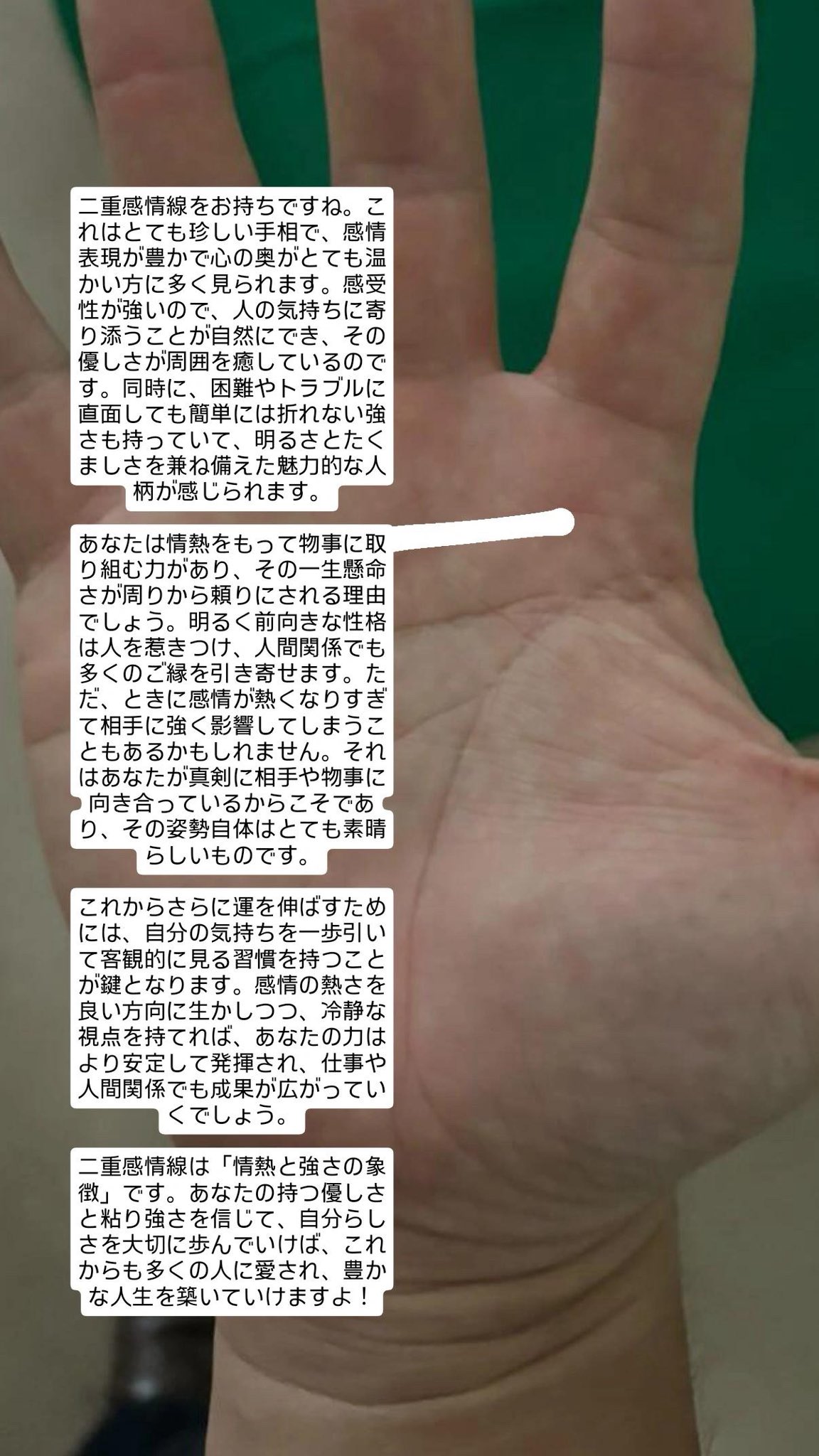 rumi/延長60分占い放題✤手相鑑定✤姓名判断✤数秘術✤ 👖占い師るみるみ👖 (@rumirumi_tesou) / X