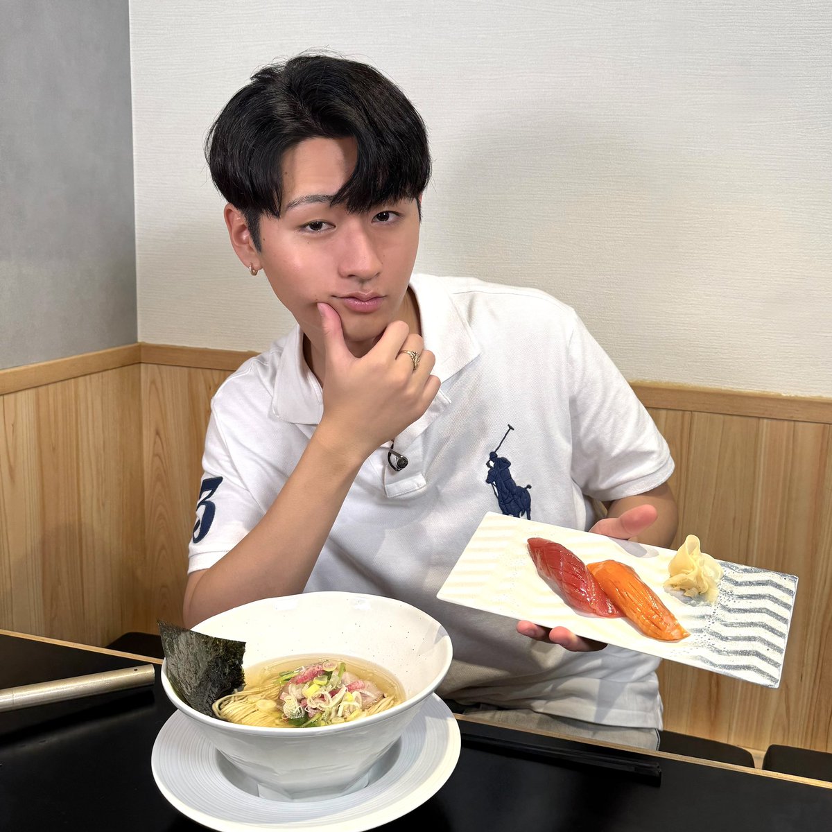 明日朝05:50から放送の『 #ZIP! 』🤲🏻☁️
#キテルネ！に #猪狩蒼弥 が出演します💫

ラーメン&amp;お寿司、二刀流のお店をリポートします🍜🍣

ぜひご覧ください💚🎤

#KEYTOLIT #KTL