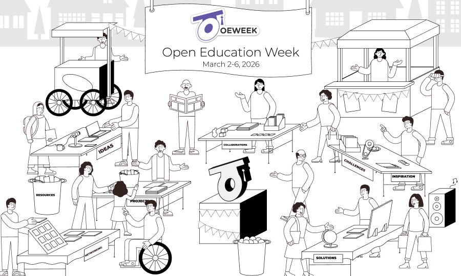 🌟 It's never too early to start planning Open Education Week 2026! 

OEWeek26 kicks off March 2  🎉 Host your own event, join global activities, and connect with open education champions everywhere.

Let’s make learning open and accessible for all! 
Read more >