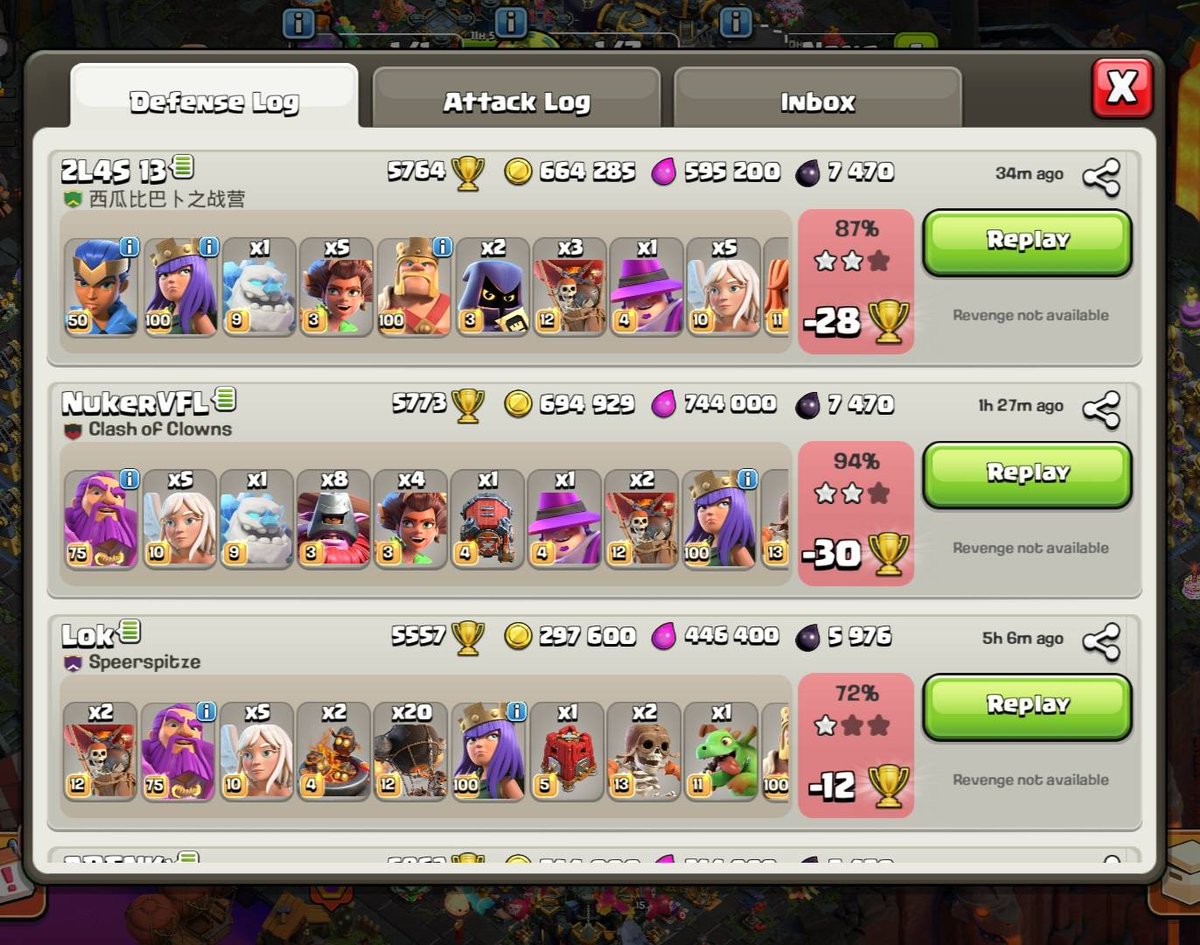 🔥 LEGEND LEADERS – Defense at Top 1.5k Reset

🛡️ Daily-tested meta bases
📊 First-ever defense tracking in Clash

💸 $24.95/month → clashchamps.com/product/legend…

Builders: <a href="/tris_coc/">Tris</a>, <a href="/AquilesCoC/">Aquiles CoC</a>, <a href="/TK_Gamezz/">Maziar-TK</a>, @Patolinococ, <a href="/Max_clashh/">Max</a>, <a href="/satans_curse/">TRB Satans</a>, Anon